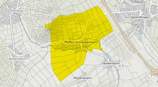 Immobilienpreisekarte Pfaffen Schwabenheim